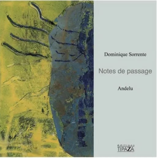 NOTES DE PASSAGE               un nouveau livre                     aux éditions Tipaza