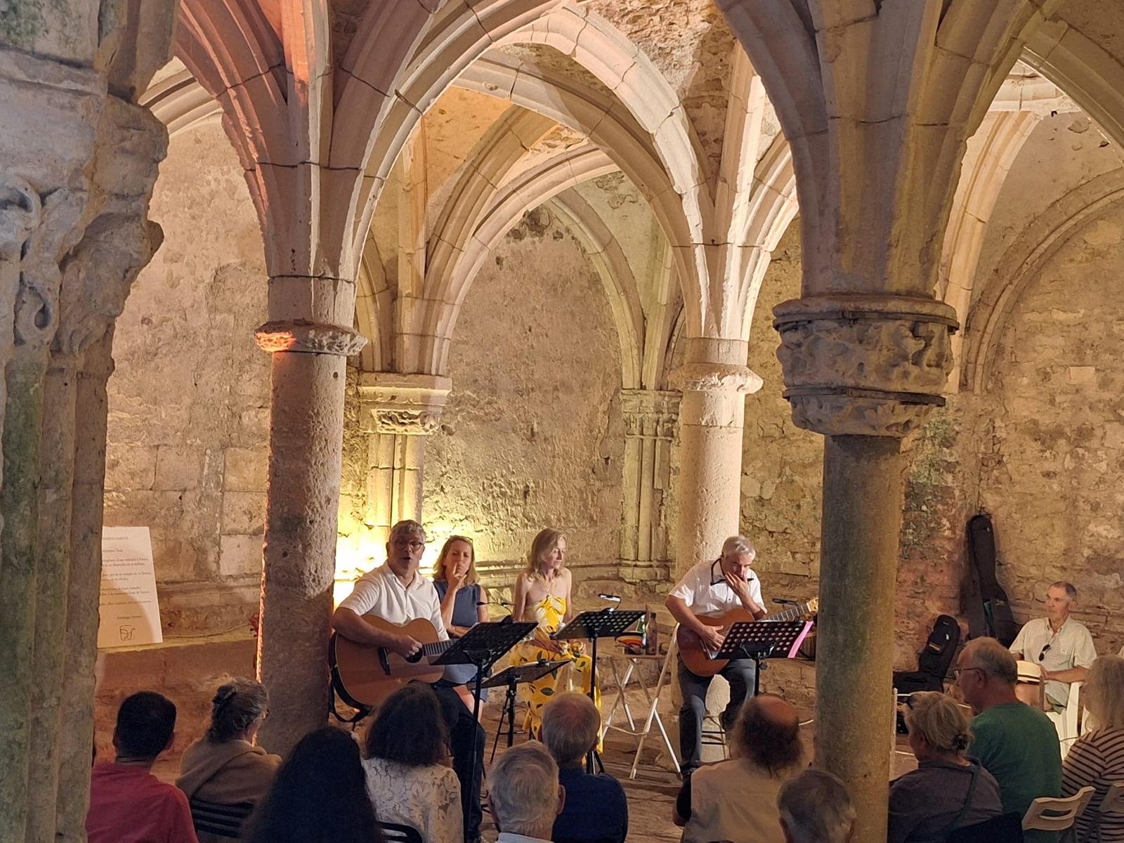 Voix au chapitre, seconde édition – abbaye de Saint-Michel en l’Herm 19 septembre