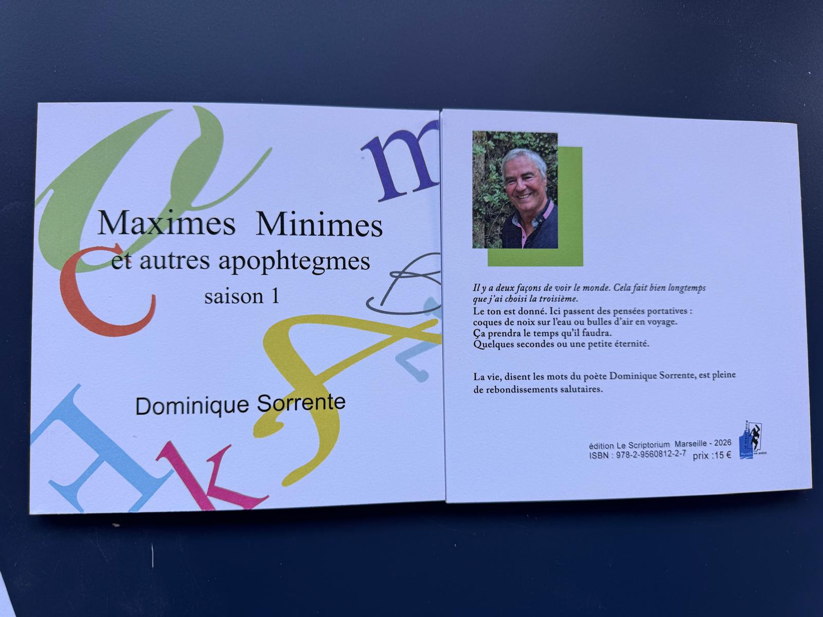 Parution d’un nouveau livre